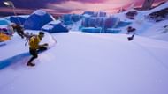 Don't let the chicken escape, or you'll end up wasting time trying to catch it (Image via Epic Games/Fortnite)